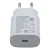 Samsung EP-TA800EWE 25W USB-C gyorstöltő hálózati adapter telefon töltő, fehér, gyári