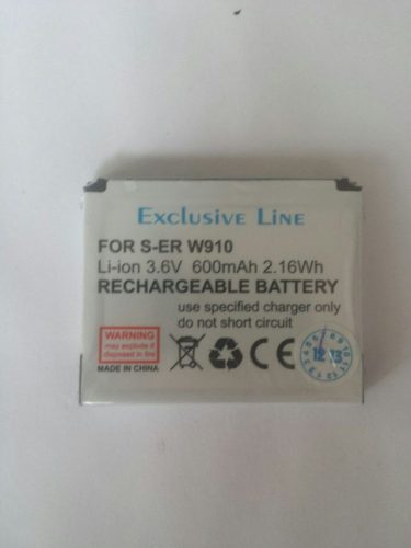 Sony Ericsson BST-39 W380 W910 utángyártott akkumulátor 600mAh