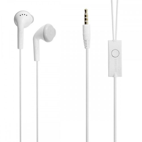 Samsung EHS61ASFWE A10 A21S A20e A40 A41 A50 fehér gyári stereo headset, fülhallgató