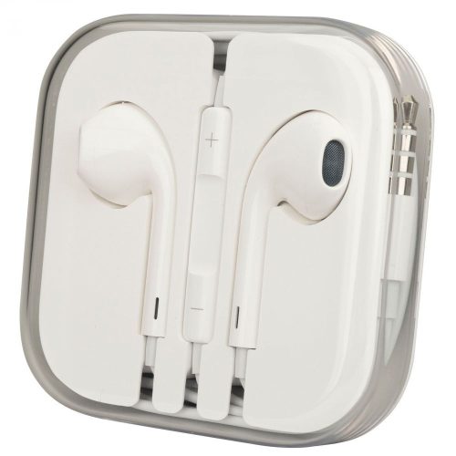 iPhone 6 6G 6S (4,7") 6 6G 6S Plus (5,5") MD827ZM/A dobozos gyári stereo headset, fülhallgató