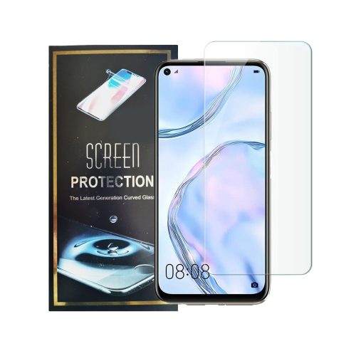 Huawei P40 Lite E / Y7P üvegfólia, tempered glass, előlapi, edzett,