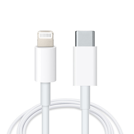 Apple iPhone adatkábel, töltőkábel, iPhone 8pin, lightning - USB-C, gyári, 2m, fehér, MQGH2ZM/A (iPhone 11 Pro/12 Pro)