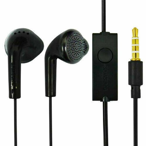 Samsung EHS61ASFBE A10 A21S A20e A40 A41 A50 fekete gyári stereo headset, fülhallgató