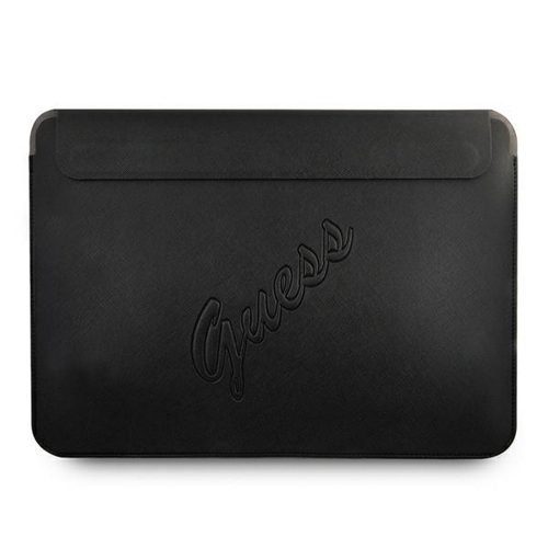 GUESS Saffiano (GUCS13PUSASBK) 13 colos fekete tok, táska - Apple MacBook / Laptop / Notebook