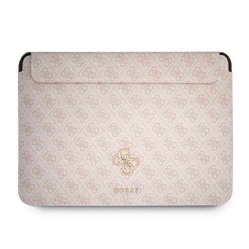 GUESS 4G Metal Logo (GUCS13G4GFPI) 13 colos rózsaszín tok, táska - Apple MacBook / Laptop / Notebook