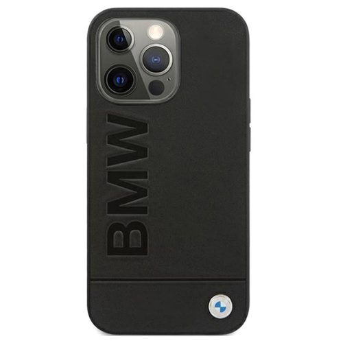 BMW Hot Stamp iPhone 13 Mini fekete hátlap tok