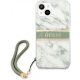 GUESS TPU Marble iPhone 13 zöld márvány mintás hátlap tok, telefon tok