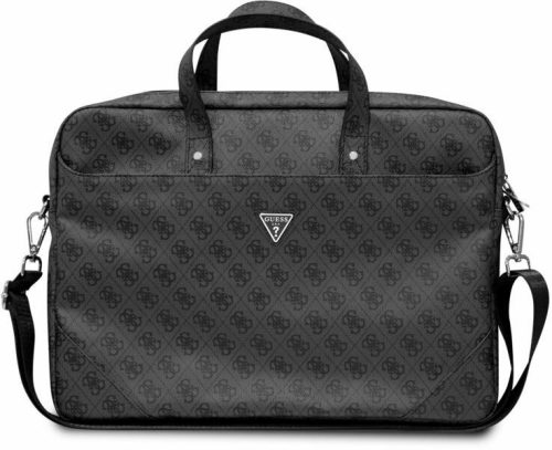 GUESS Macbook / laptop táska, 15-16 colos, vállra akasztható, fekete, GUESS GUCB15P4TK