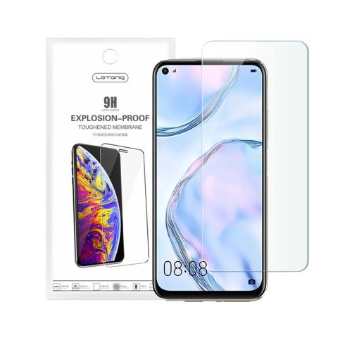 Huawei P40 Lite E / Y7P üvegfólia, tempered glass, edzett, előlapi