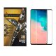 Samsung Galaxy Note 10 Plus / Note 10 Plus 5G (Note10+) üvegfólia, tempered glass, előlapi, 3D, edzett, hajlított, fekete kerettel