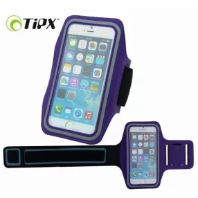   Telefon tok, futó tok karpánt tok, lila, iPhone 6 / 6S / 7 / 8 / SE 2020 4,7 col