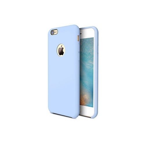iPhone 6 / 6S szilikon tok, hátlaptok, telefon tok, matt, világoskék, Remax RM-1613