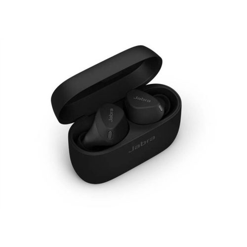 Jabra vezeték nélküli fülhallgató, stereo bluetooth headset, töltőtokkal, TWS, szürke, Jabra Elite 3