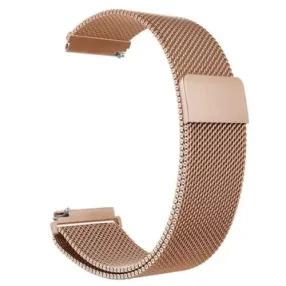   Colmi okosóra szíj, fém, mágneses, rose gold, 22mm, Milan Magnetic Strap