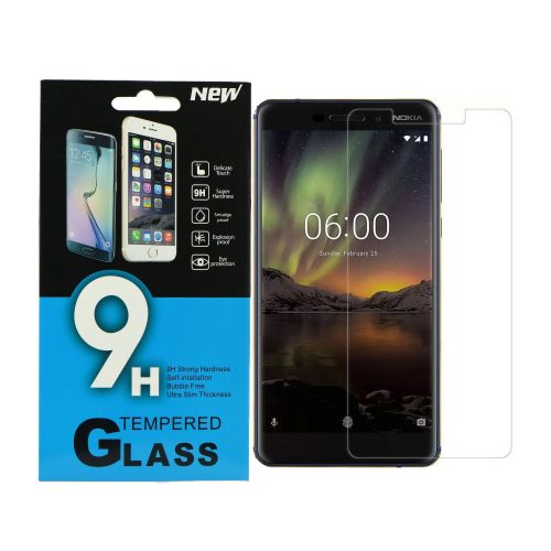 Nokia 6.1 Plus / X6 2018 üvegfólia, tempered glass, előlapi, edzett