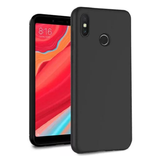 Xiaomi Redmi S2 szilikon tok, hátlaptok, telefon tok, matt, fekete