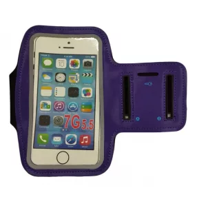   Telefon tok, futó tok karpánt tok, iPhone 12 Pro Max/13 Pro Max/ 14 Plus/14 Pro Max/Samsung A23/A33/A52/A53/A54/S21 FE, 6.2-6.7 col, lila