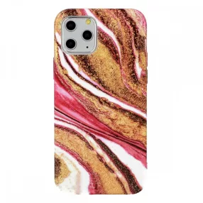   iPhone 12 Mini szilikon tok, hátlap tok, telefon tok, TPU tok, márvány mintás, Marble Silicone Design 8
