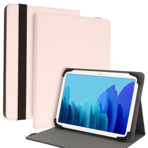 Univerzális 13 colos tablet könyvtok, mappa tok, rózsaszín, Wonder Soft