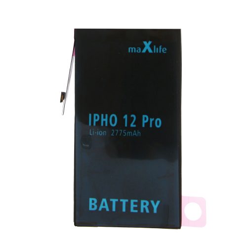 iPhone 12 Pro Max akkumulátor, utángyártott, 3687mAh, MaxLife