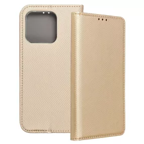   Xiaomi 13 5G könyvtok, fliptok, telefon tok, mágneszáras, bankkártyatartós, arany