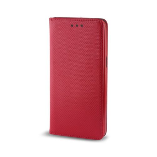 Sony Xperia Z5 Compact E5803 E5823 könyvtok, fliptok, telefon tok, mágneszáras, bankkártyatartós, piros