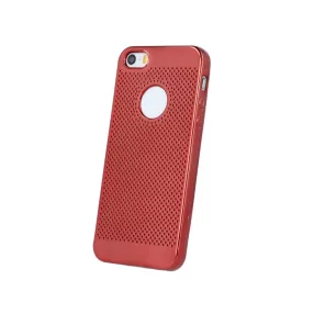   Samsung Galaxy A3 2017 szilikon tok, hátlaptok, telefon tok, piros, Luxury