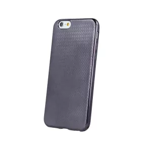   Samsung Galaxy S7 szilikon tok, hátlaptok, telefon tok, karbon mintás, szürke