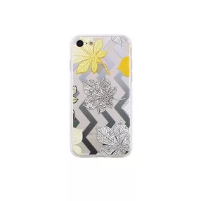   Xiaomi Redmi Note 5A szilikon tok, hátlaptok, telefon tok, levél mintás, átlátszó