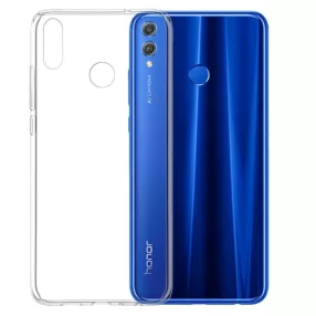   Honor 8X szilikon tok, hátlaptok, telefon tok, vékony, átlátszó, 1mm