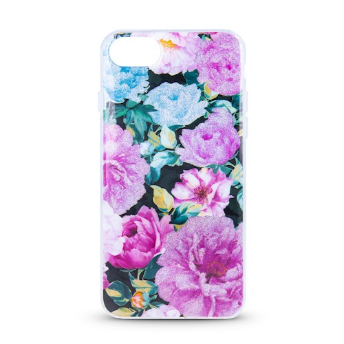 Samsung Galaxy S8 hátlaptok, telefon tok, kemény, virág mintás