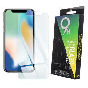   iPhone 11 Pro / X / XS tempered glass, üvegfólia, előlapi, edzett, 10db/csomag