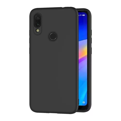 Xiaomi Redmi 7 szilikon tok, hátlaptok, telefon tok, matt, fekete