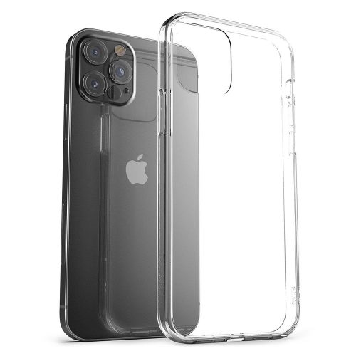 iPhone 11 Pro Max szilikon tok, hátlaptok, telefon tok, vékony, átlátszó, 1mm
