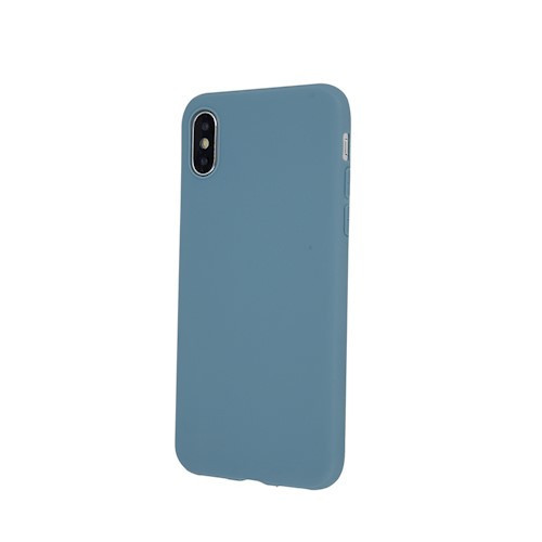 iPhone 6 / 6S szilikon tok, hátlaptok, telefon tok, matt, szürkés kék