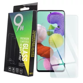   Samsung Galaxy A71 tempered glass, üvegfólia, előlapi, edzett, 10db/csomag