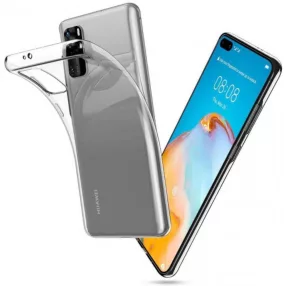   Huawei P40 szilikon tok, hátlaptok, telefon tok, vékony, átlátszó, 1mm