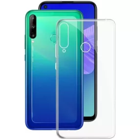   Huawei P40 Lite E / Y7P szilikon tok, hátlaptok, telefon tok, vékony, átlátszó, 1mm