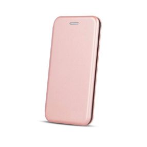   Xiaomi Redmi Note 9 könyvtok, fliptok, telefon tok, mágneszáras, bankkártyatartós, rose gold, Smart Diva