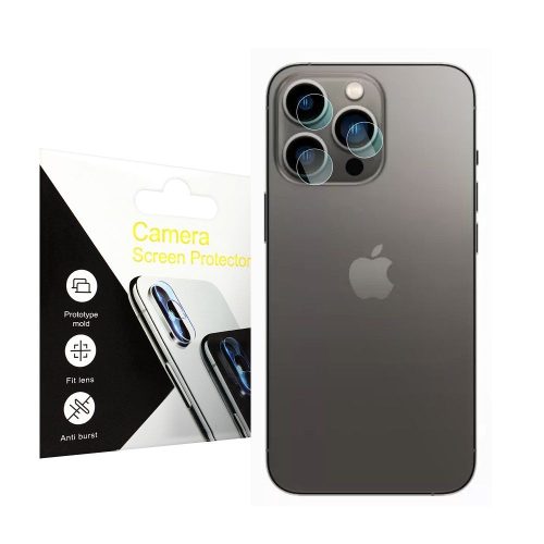 iPhone 12 Pro üvegfólia, tempered glass, edzett, lencsevédő, kamera védő