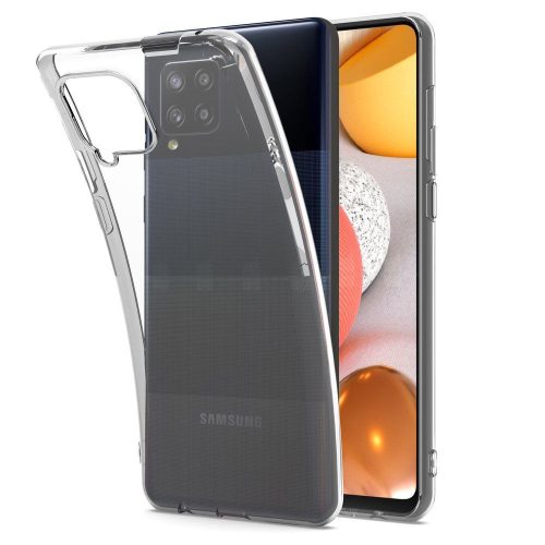 Samsung Galaxy A42 5G szilikon tok, hátlaptok, telefon tok, vékony, átlátszó, 1mm