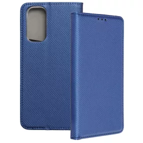   Xiaomi Mi 10T 5G / Mi 10T Pro 5G könyvtok, fliptok, telefon tok, mágneszáras, bankkártyatartós, sötétkék