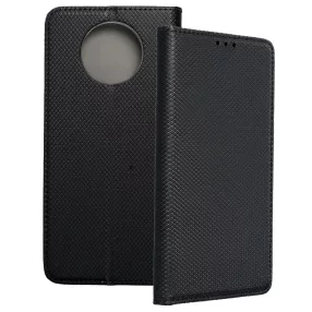   Xiaomi Redmi Note 9T 5G könyvtok, fliptok, telefon tok, mágneszáras, bankkártyatartós, fekete