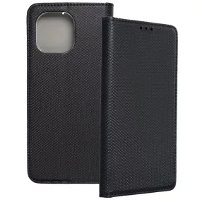   Xiaomi Mi 11 5G könyvtok, fliptok, telefon tok, mágneszáras, bankkártyatartós, fekete