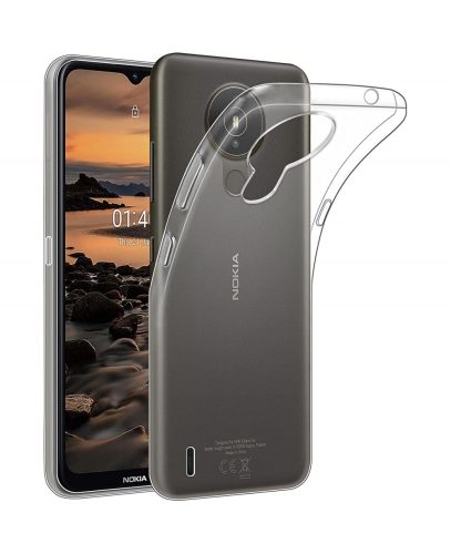 Nokia 1.4 szilikon tok, hátlaptok, telefon tok, vékony, átlátszó, 1mm