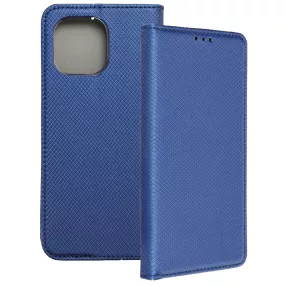   Xiaomi Mi 11 Pro 5G könyvtok, fliptok, telefon tok, mágneszáras, bankkártyatartós, sötétkék