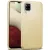 Samsung Galaxy A22 4G szilikon tok, hátlaptok, telefon tok, csillámos, arany, Glitter