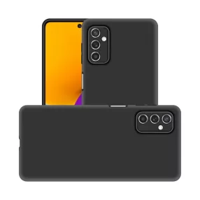   Samsung Galaxy M52 5G szilikon tok, hátlaptok, telefon tok, matt, fekete