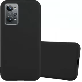   Realme GT Neo 2 szilikon tok, hátlaptok, telefon tok, matt, fekete