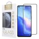 Oppo Reno6 5G üvegfólia, tempered glass, előlapi, 10D, edzett, hajlított, fekete kerettel